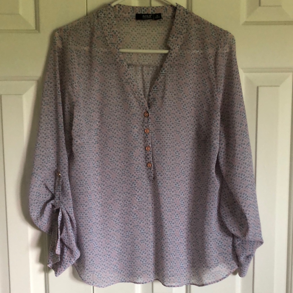 a.n.a blouse size m